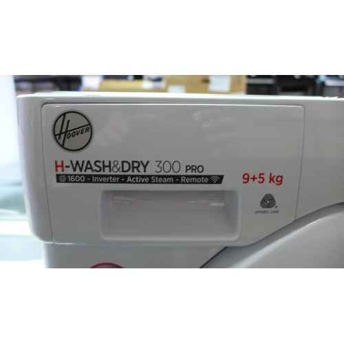 3122 - Hoover H-Wash/Dry 300 Pro Integrated Washer Dryer (9+5kg) H820xW600xD525model no  HBDOS 695TME , Ori... 