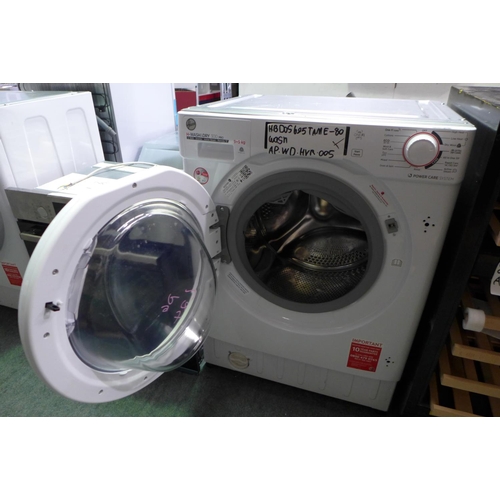 3122 - Hoover H-Wash/Dry 300 Pro Integrated Washer Dryer (9+5kg) H820xW600xD525model no  HBDOS 695TME , Ori... 