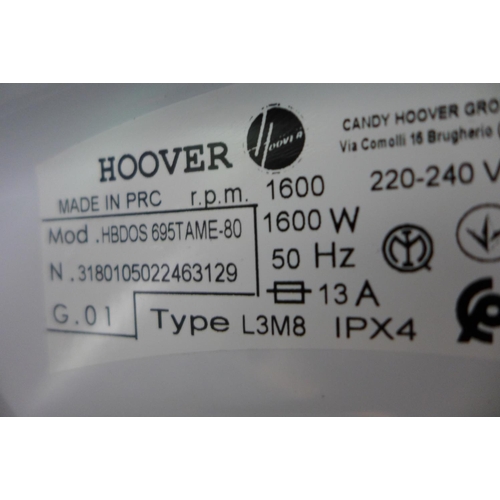 3122 - Hoover H-Wash/Dry 300 Pro Integrated Washer Dryer (9+5kg) H820xW600xD525model no  HBDOS 695TME , Ori... 