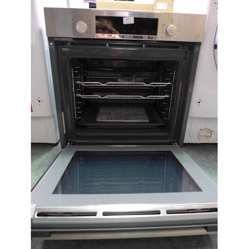 3123 - Bosch Serie 4 Pyrolytic Single Oven H595xW594xD548mm model no  HBS573BS0B , Original RRP £515.84inc ... 