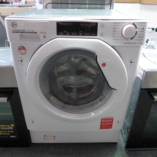 3124 - HOOVER H-WASH 300 PRO 9+5 KG WASHER/ DRYER Original RRP £400.00inc VAT  (399-120)  * This lot is sub... 