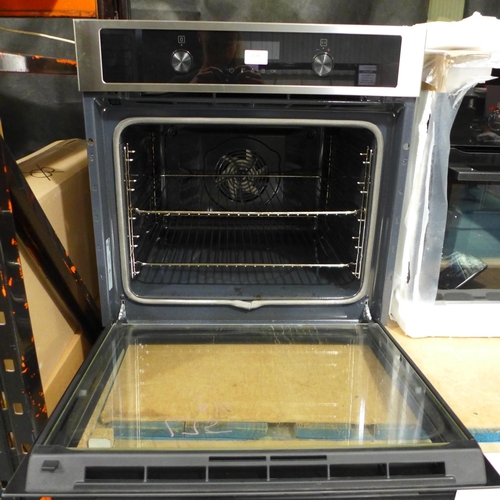 3138 - Zanussi Single Pyrolytic Single Oven with AirFry - Black - Model ZOPNA7KN  (399-75)  * This lot is s... 