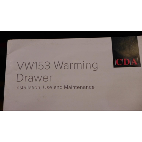 3139 - CDA Warming Drawer - Model VW153  (399-201)  * This lot is subject to vat