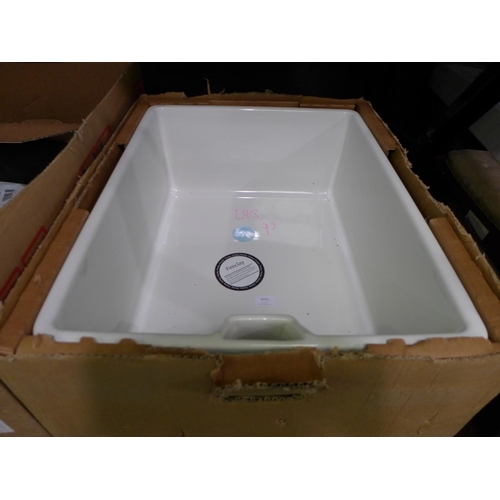 3151 - Polmorla Belfast Sink 1.0 White 466x600mm , Original RRP £207.50inc VAT  (399-43)  * This lot is sub... 