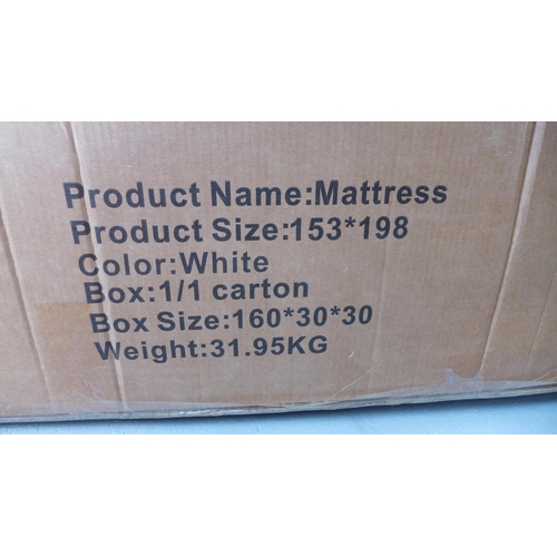 1605 - A 'Simple Beds' kingsize memory foam mattress