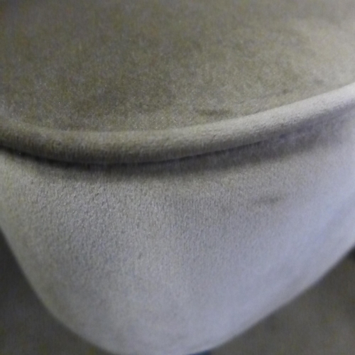 1367 - A Lydel mink velvet shell back chair