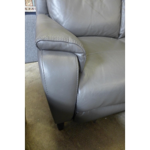 1385 - Barrett Leather two Seater Power Recliner sofa  , Original RRP £1166.66 + vat  (4167-11)   * This lo... 