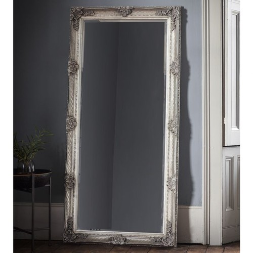 1387 - An Abbey leaning mirror H 179cm (940320469)