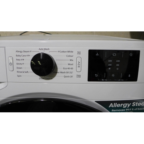 3001 - Hisense White 9kg, 1600rpm Washing Machine, A Rated (Model: WFGE901649VM) original RRP £333.33 + vat... 