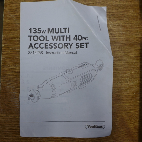 2037 - Von Haus multi tool with accessory