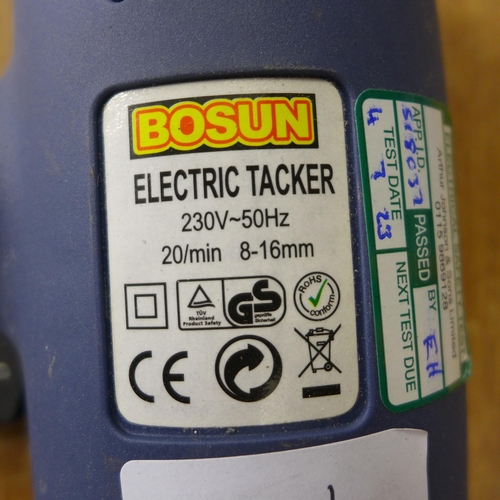 2044 - Bosun electric tacker, 230v, 50Hz