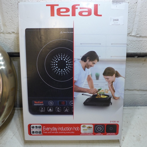 2068 - Tefal Everyday 2100w hot plate - boxed - W