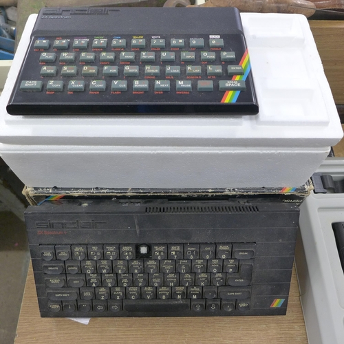 2099 - 2 Sinclair computers with games and printer