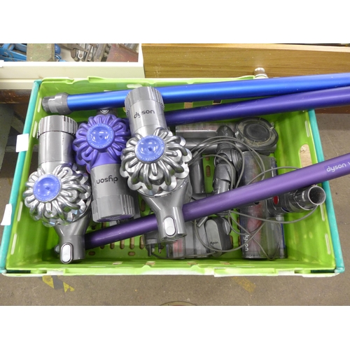2100 - Box of Dyson parts for spares and repairs