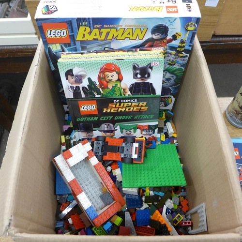 2137 - Box of Lego and Lego books