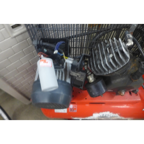 2204 - Clarke Racer 55 air compressor - failed electrical safety test due to damaged cable - sold as scrap ... 