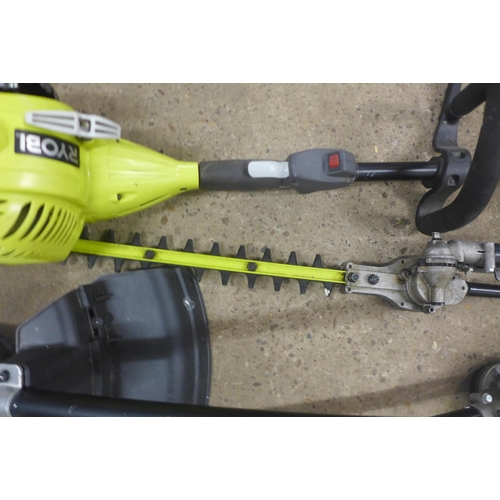 2240E - Ryobi Expand-It petrol multi tool, Homelite petrol strimmer