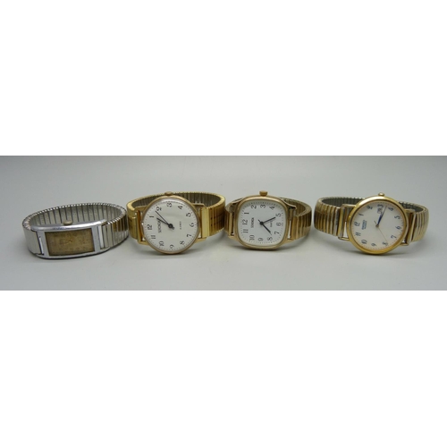 935 - Four boxed watches including two Bulova