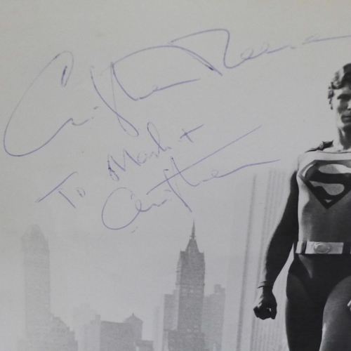 623 - A Superman publicity photograph signed by Christopher Reeve