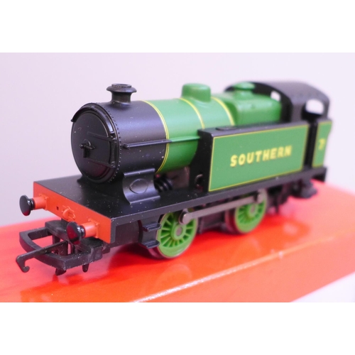 650 - A Hornby 0-4-0 Southern model locomotive, boxed