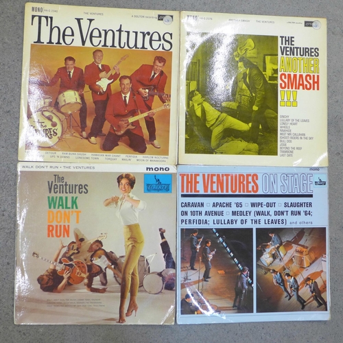 662 - Four The Ventures LP records