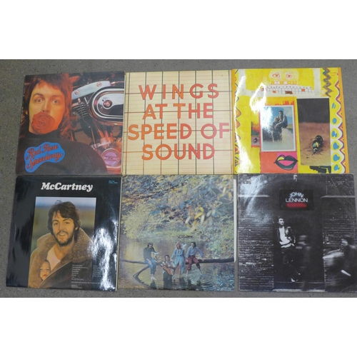 668 - Seven Lennon and McCartney solo albums including Wings