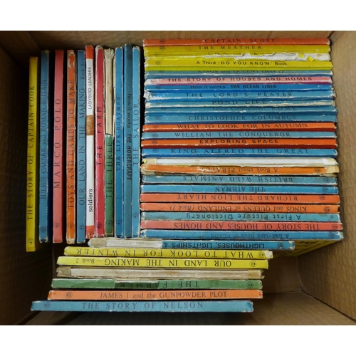 694 - A box of vintage Ladybird books, 1950s-70s