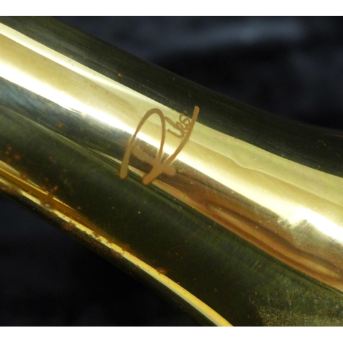 778 - A Riks trumpet, cased