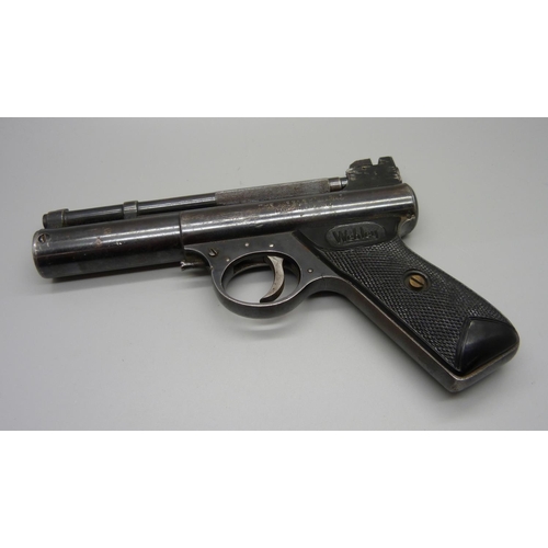 796 - The Webley 'Mark I' target shooting air pistol