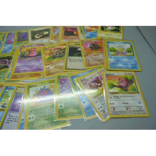 805 - A collection of fifty vintage Pokemon cards