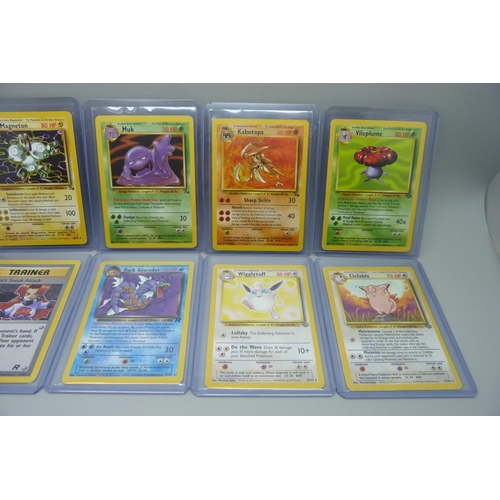 806 - Ten vintage rare Pokemon cards