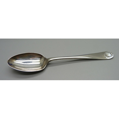 841 - A silver christening spoon, Sheffield 1919, 33g