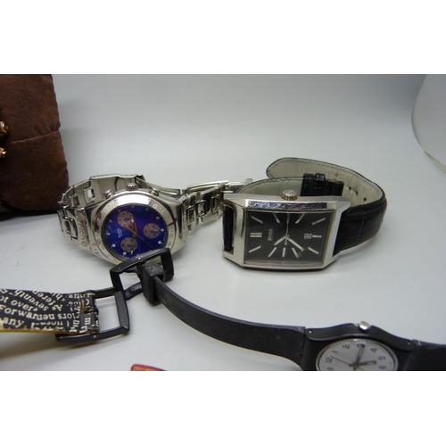 875 - Swatch and other wristwatches