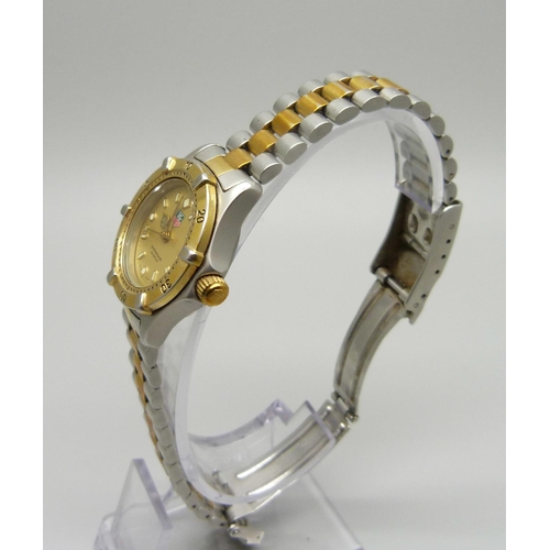 909 - A lady's Tag Heuer wristwatch