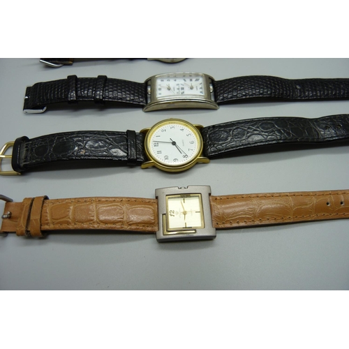 936 - Six assorted lady's and gentleman's wristwatches