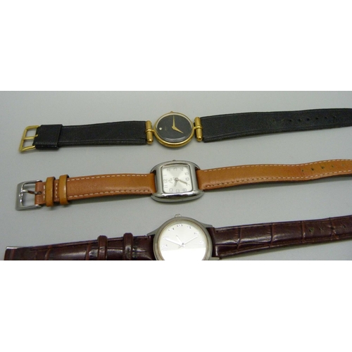 936 - Six assorted lady's and gentleman's wristwatches