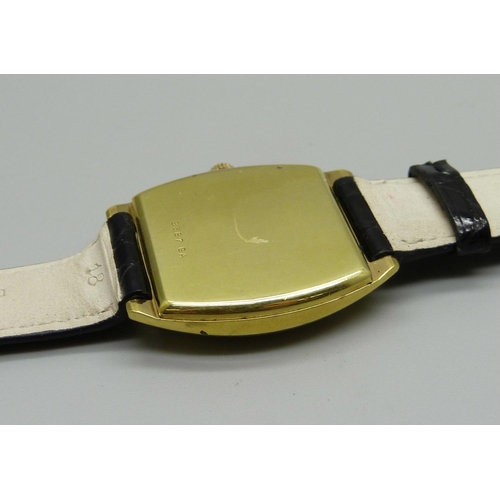 954 - A Girard-Perregaux wristwatch, 20 micron rolled gold case