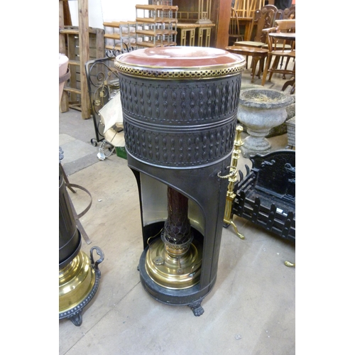 292 - A vintage French paraffin heater