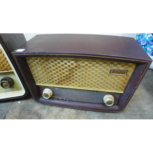 354 - Four vintage radios