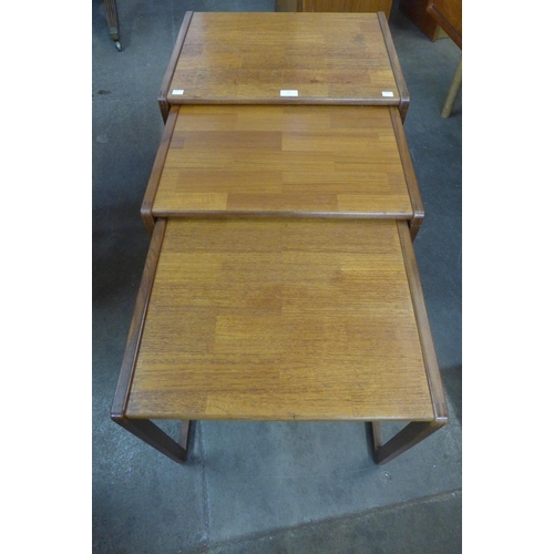 53 - A teak nest of tables