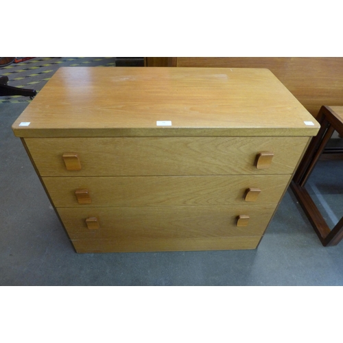56 - A Stag Cantata teak chest of drawers, designed by John & Sylvia Reid