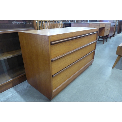 86 - A Beithcraft teak chest of drawers