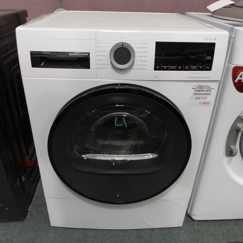 3295 - Bosch 9kg Dry Tumble Dryer  - Model: WQG24509GB, original RRP £508.33 + vat (295-1) *This lot is sub... 