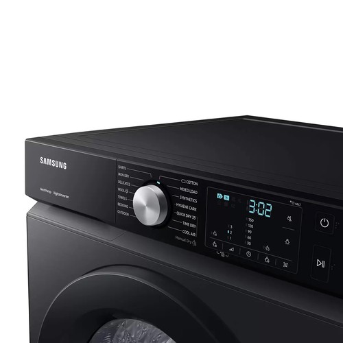 3010 - Samsung Black 9kg, Heat Pump Tumble Dryer, A+++ Rated (Model: DV90BBA245ABEU) Original RRP £599.99 +... 