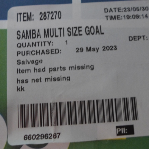 3048 - Samba Multi Size Goal (296-176)   * This lot is subject to vat