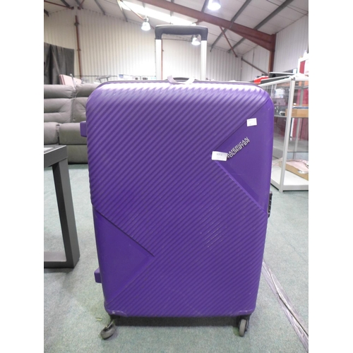 3051 - AT Zakk Large Purple Hardside Lugguage Case    (296-184)    * This lot is subject to vat