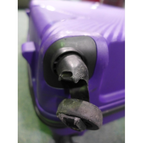 3051 - AT Zakk Large Purple Hardside Lugguage Case    (296-184)    * This lot is subject to vat