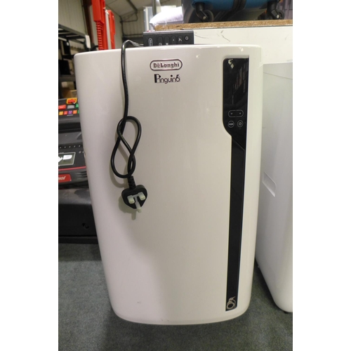 3055 - De'Longhi 10K BTU Portable Air Conditioner with Remote Control (Model: PAC EL92 Silent)