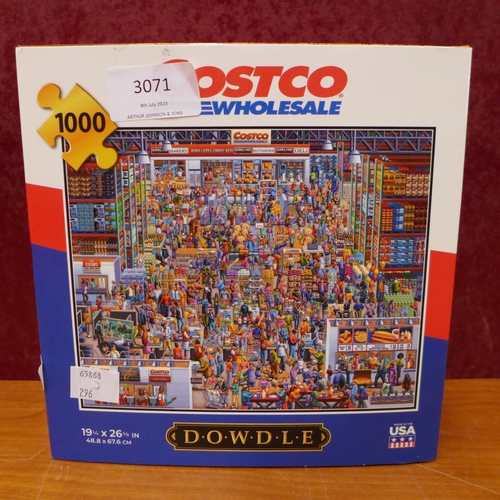 3071 - Dowdle Costco 1000 pc Puzzle - 48.8cm x 67.6cm     (296-293)   * This lot is subject to vat