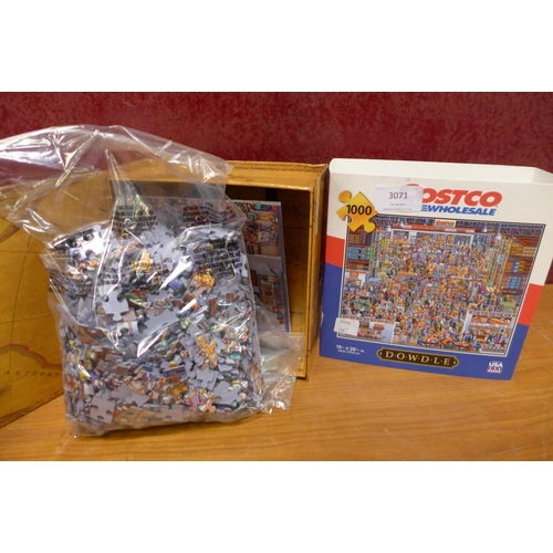 3071 - Dowdle Costco 1000 pc Puzzle - 48.8cm x 67.6cm     (296-293)   * This lot is subject to vat